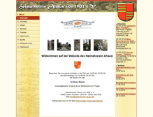 Tablet Screenshot of heimatverein-ahaus.de